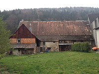 Westansicht / Wohnhaus (abgegangen) in 72172 Sulz-Hopfau (2014 - Braun, Horst (Freier Architekt, Dornhan))