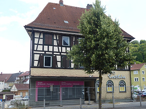 Ansicht West / Sog. Haus Enslin, Wohn- und Geschäftshaus (abgegangen) in 78532 Tuttlingen (2018 - Klotz Architekten)