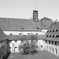 Aufnahme von Süd, 1981 / Ehem. Zisterzienserinnenkloster Wald in 88639 Wald